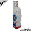 top selling supermarket 3-layer MDF teeth cleaners display stand